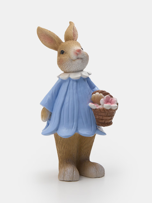 Figurka Wielkanocna zając zajączek Dekoracja 17 cm