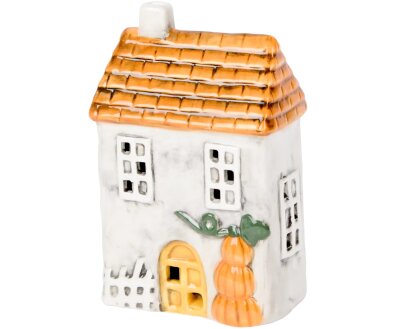 Lampion Domek Led ceramiczny dekoracja Halloween-2