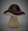 Lampion ceramiczny świecznik grzyb duży dekoracja (3)