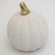 Lampion ceramiczny dynia Led dekoracja 17,5 cm (2)