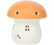 Lampion Led ceramiczny świecznik grzyb dekoracja-P (1)