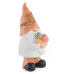 Figurka skrzat z grzybami dekoracja jesienna 15 cm (2)
