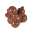 Figurka ceramiczna balonowy pudel dekoracja karmel (3)