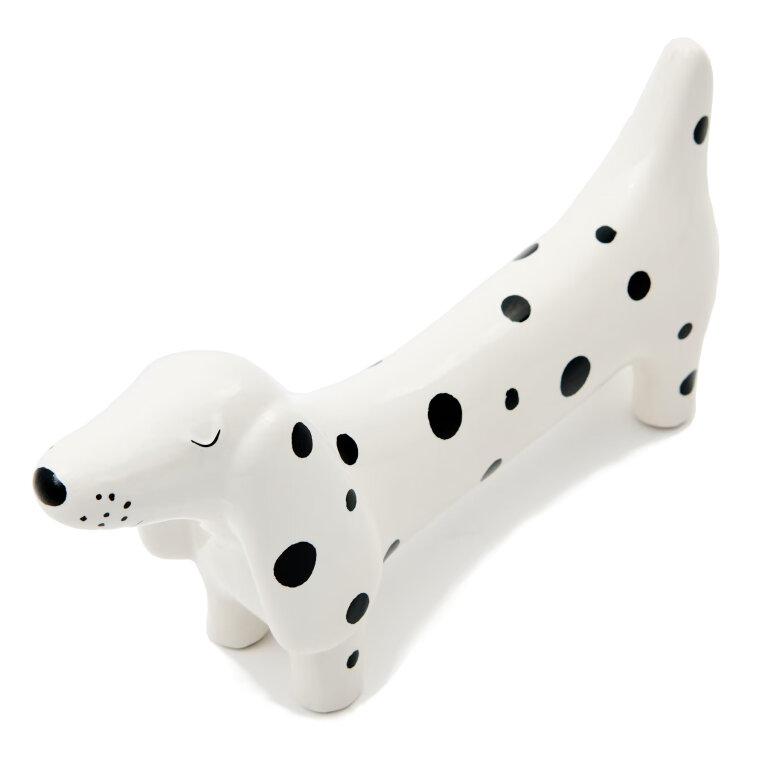Figurka ceramiczna pies dekoracja ozdoba (2)