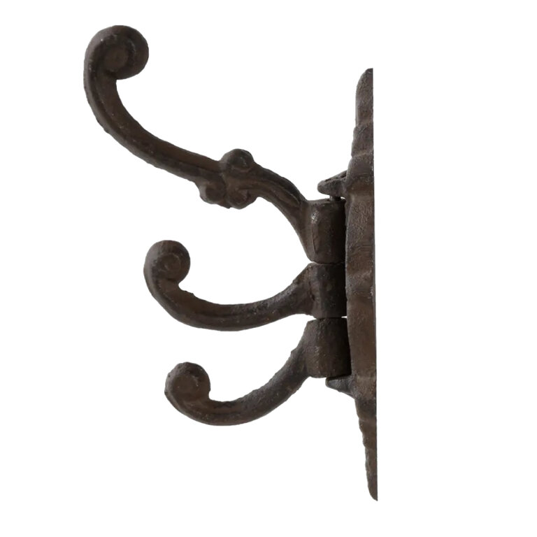 Wieszak żeliwny obrotowy vintage rustykalny S (3)